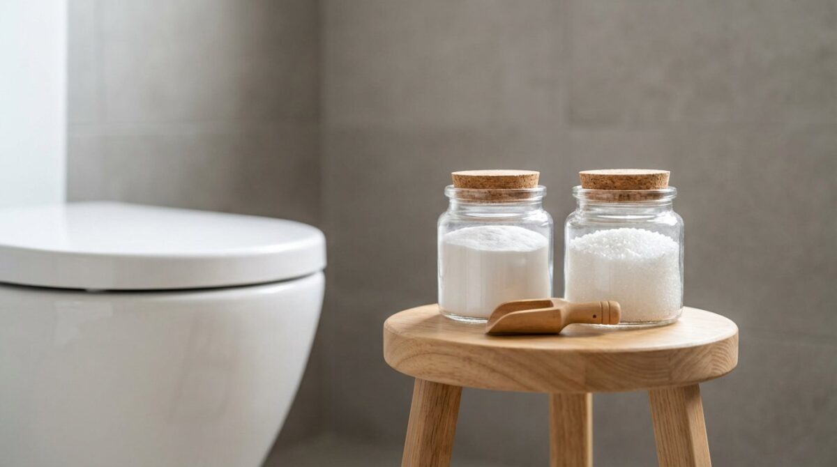 descubra como fazer seu próprio pó descalcificador caseiro para sanitário por centavos e eliminar calcário e manchas de forma eficaz