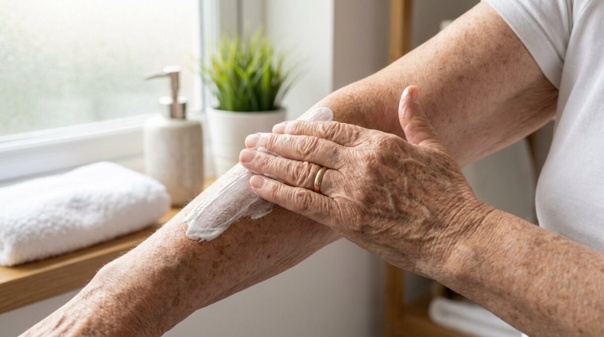 descubra por que especialistas recomendam banhos menos frequentes para idosos acima de 65 anos e como manter a saúde da pele