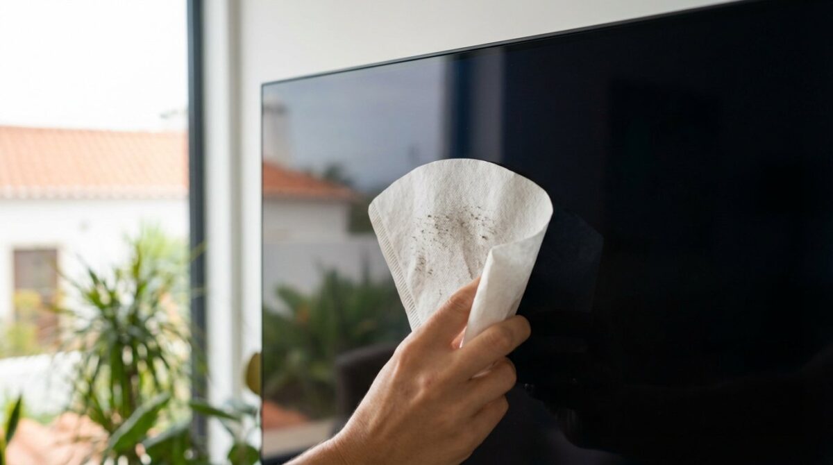 o segredo simples para eliminar poeira da casa de forma duradoura usando um objeto doméstico comum que todos têm